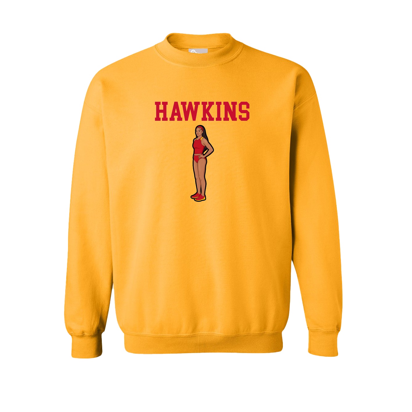 Fleece Crew — Shirsey in Gold