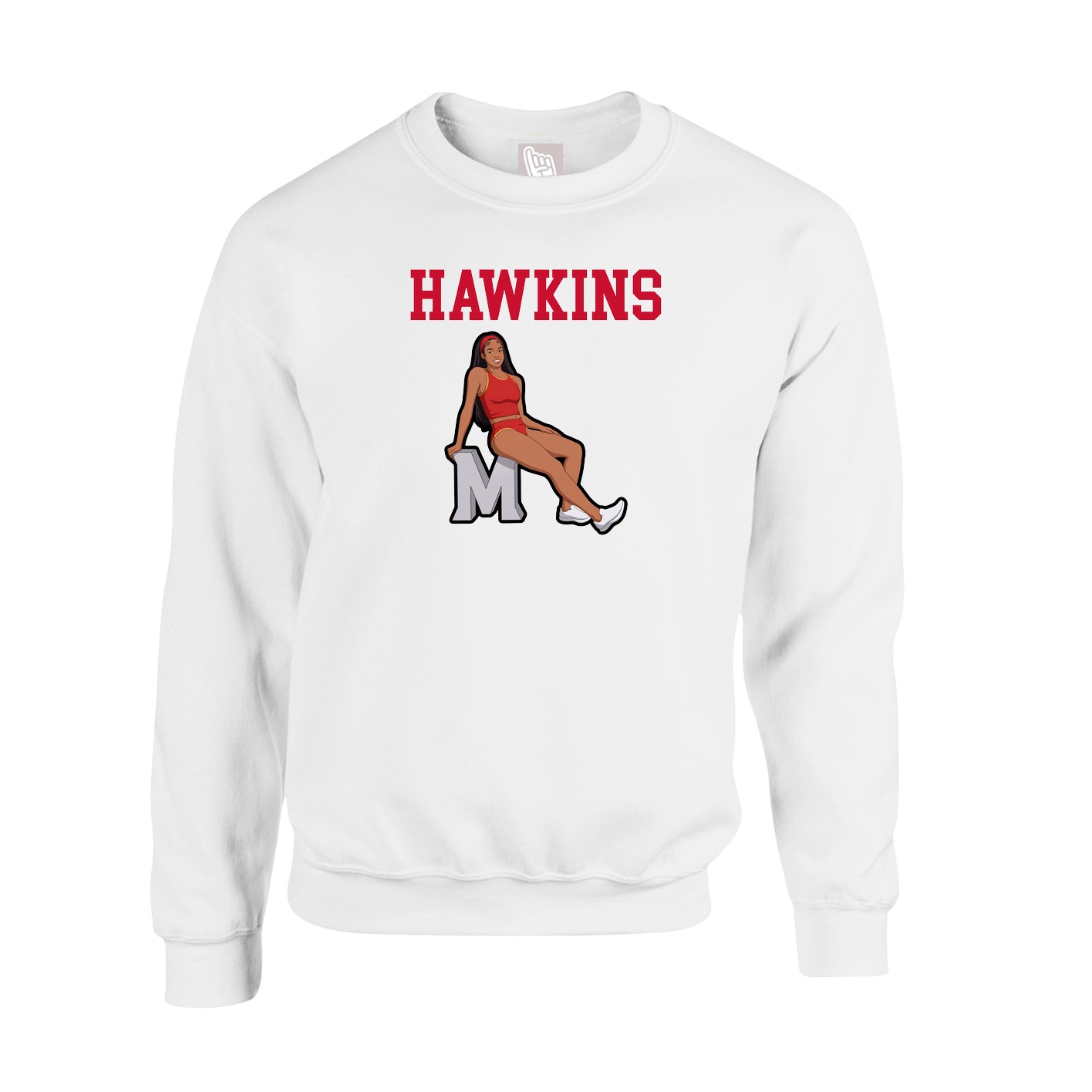 Fleece Crew — Shirsey in White