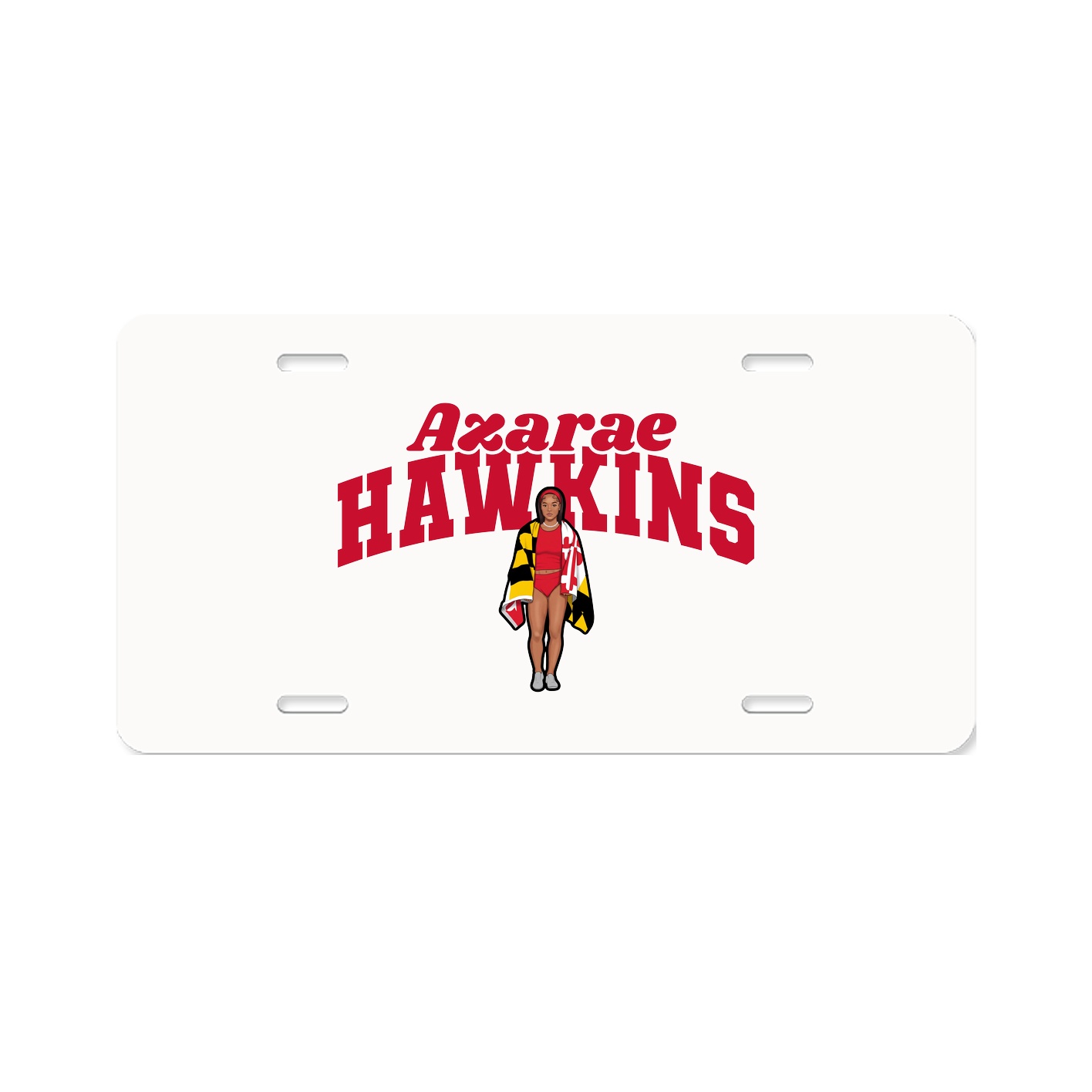 License Plate — Signature Arch in Classic