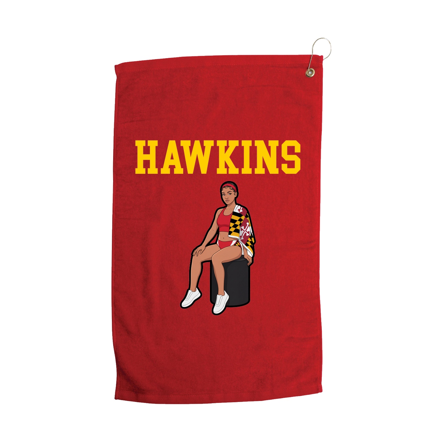 Golf Towel — Shirsey in Red