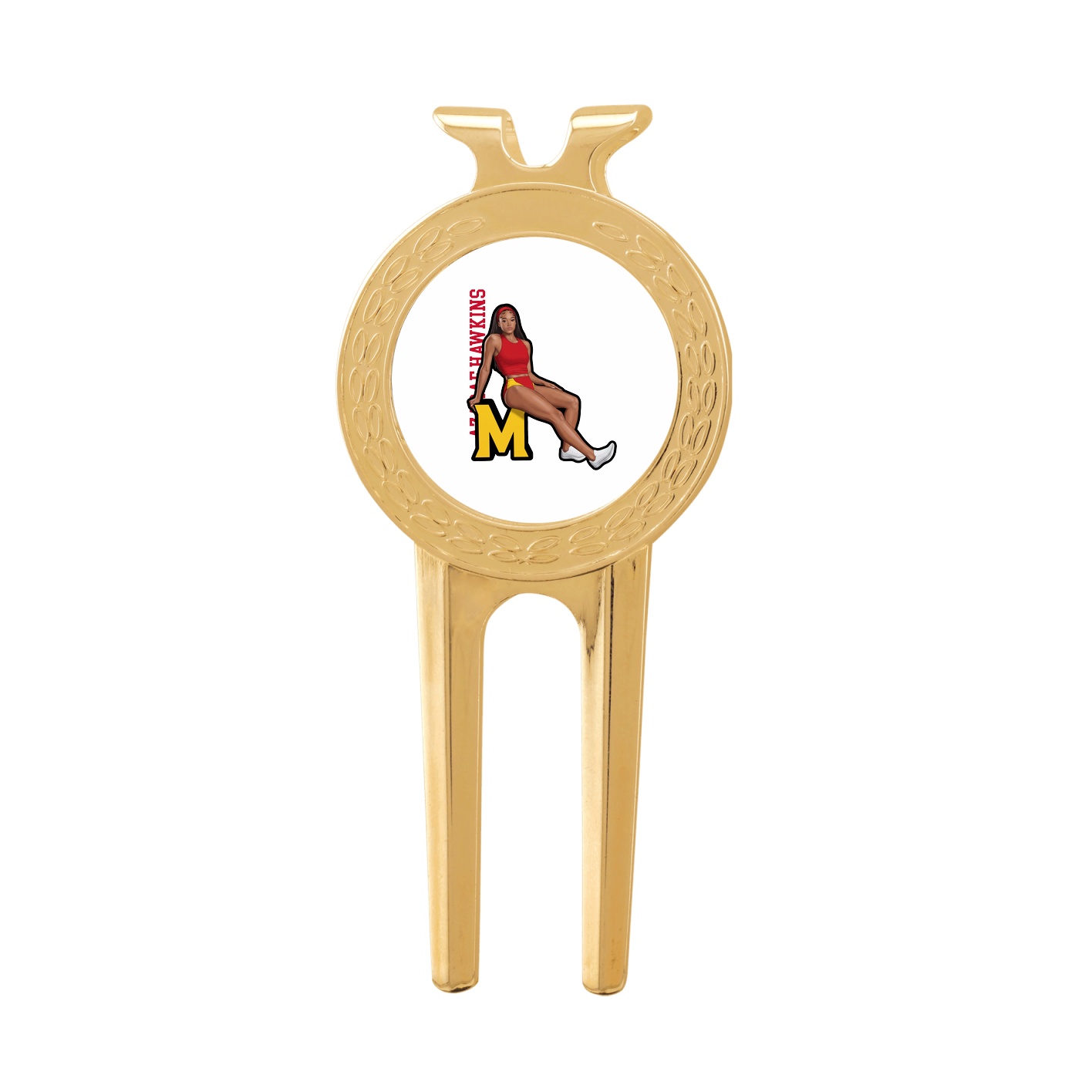 Divot Tool with Ball Marker — Name Vertical in Classic