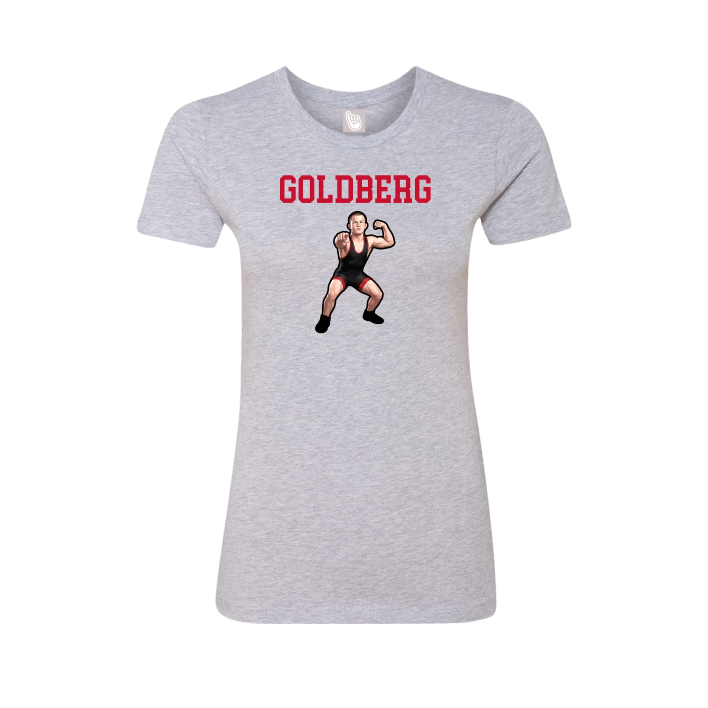 Fitted Women's Tee — Shirsey in Grey