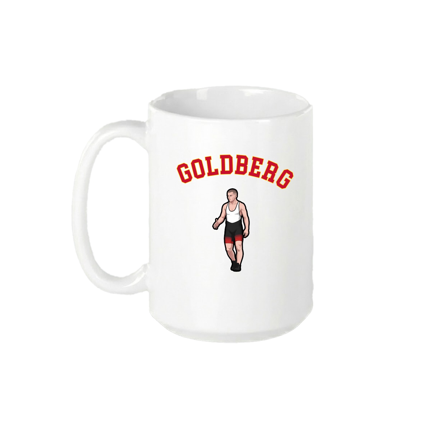 15oz Coffee Mug — Shirsey Arch in White