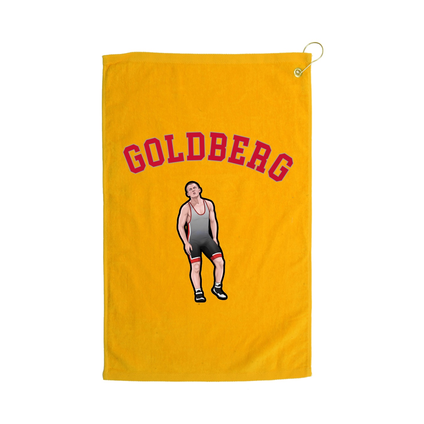 Golf Towel — Shirsey Arch in Gold