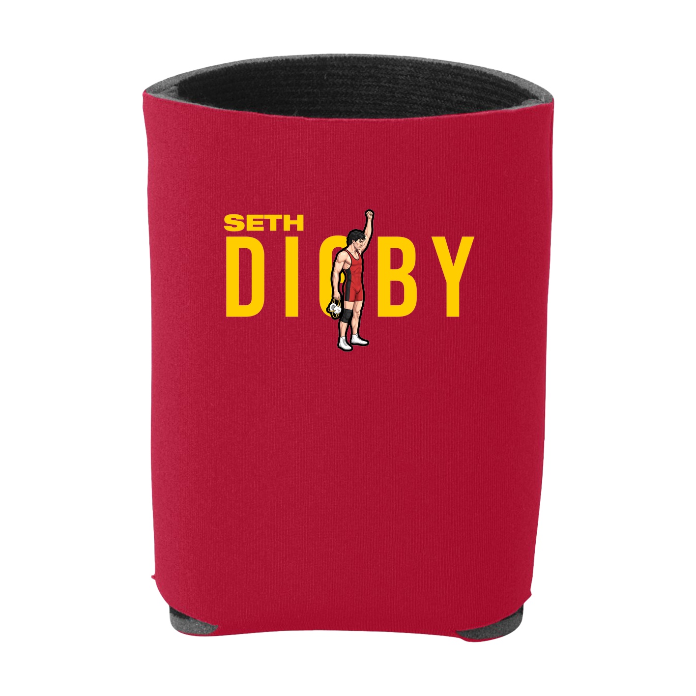 Can Holder — Player Name in Red
