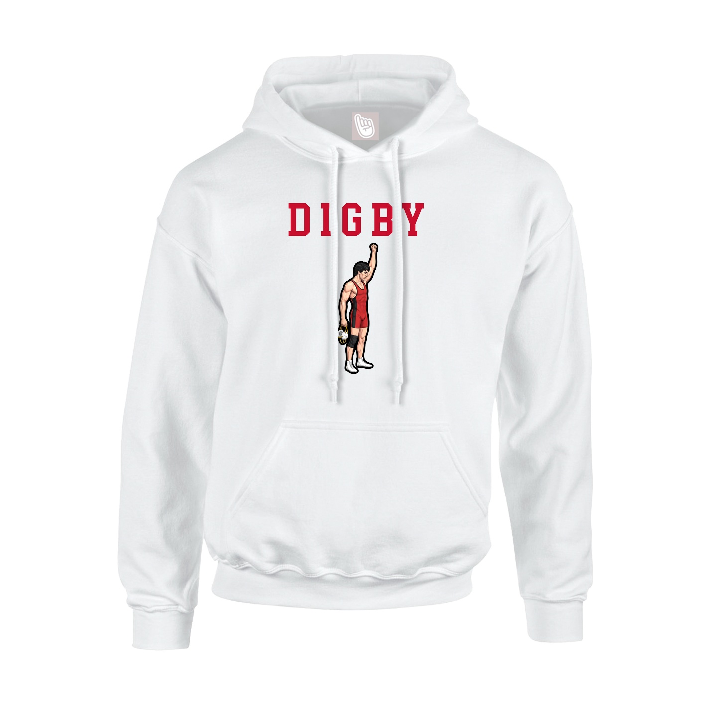 Youth Hoodie — Shirsey in White