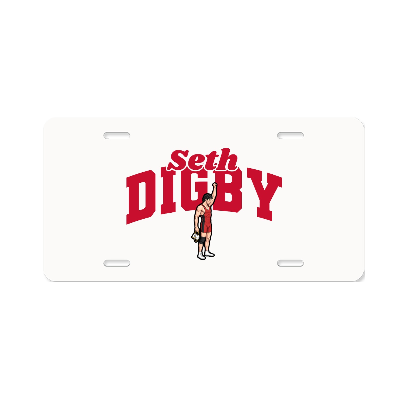 License Plate — Signature Arch in Classic