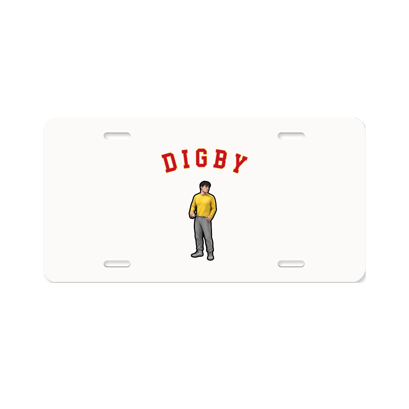 License Plate — Shirsey Arch in Classic
