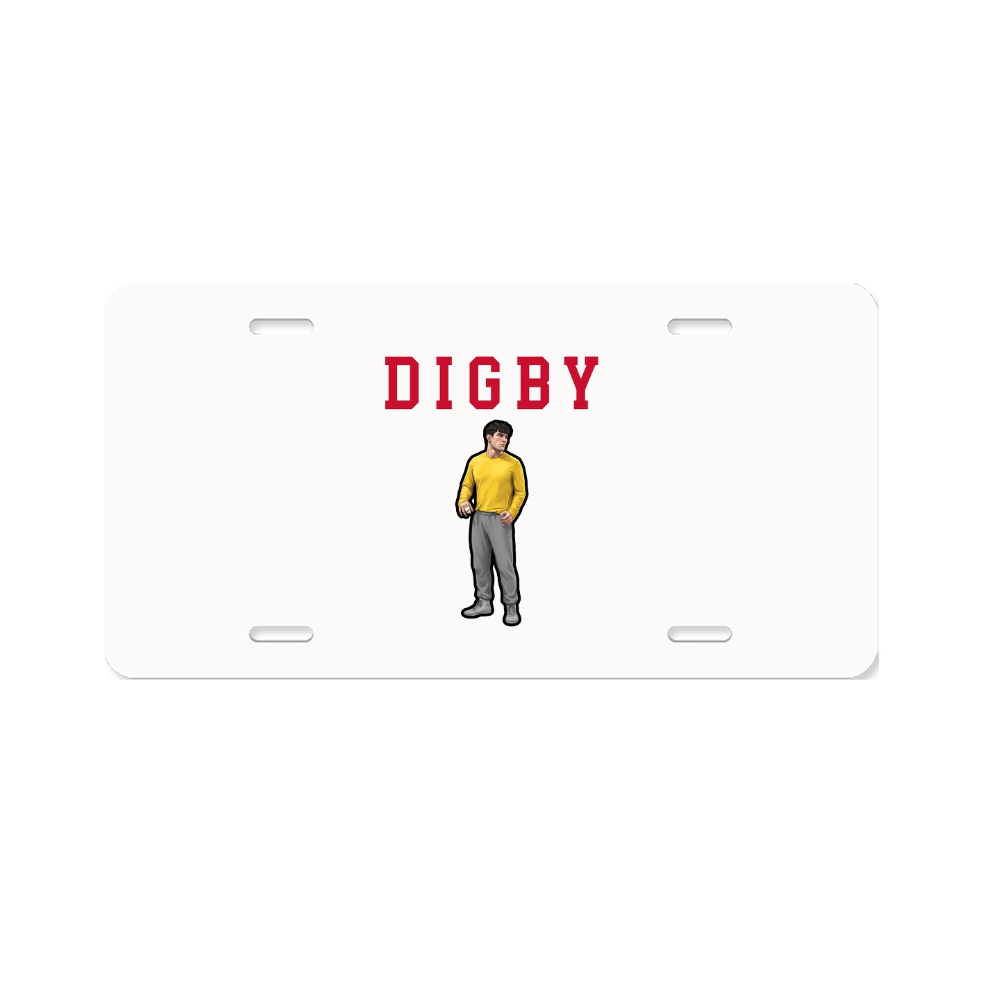 License Plate — Shirsey in Classic