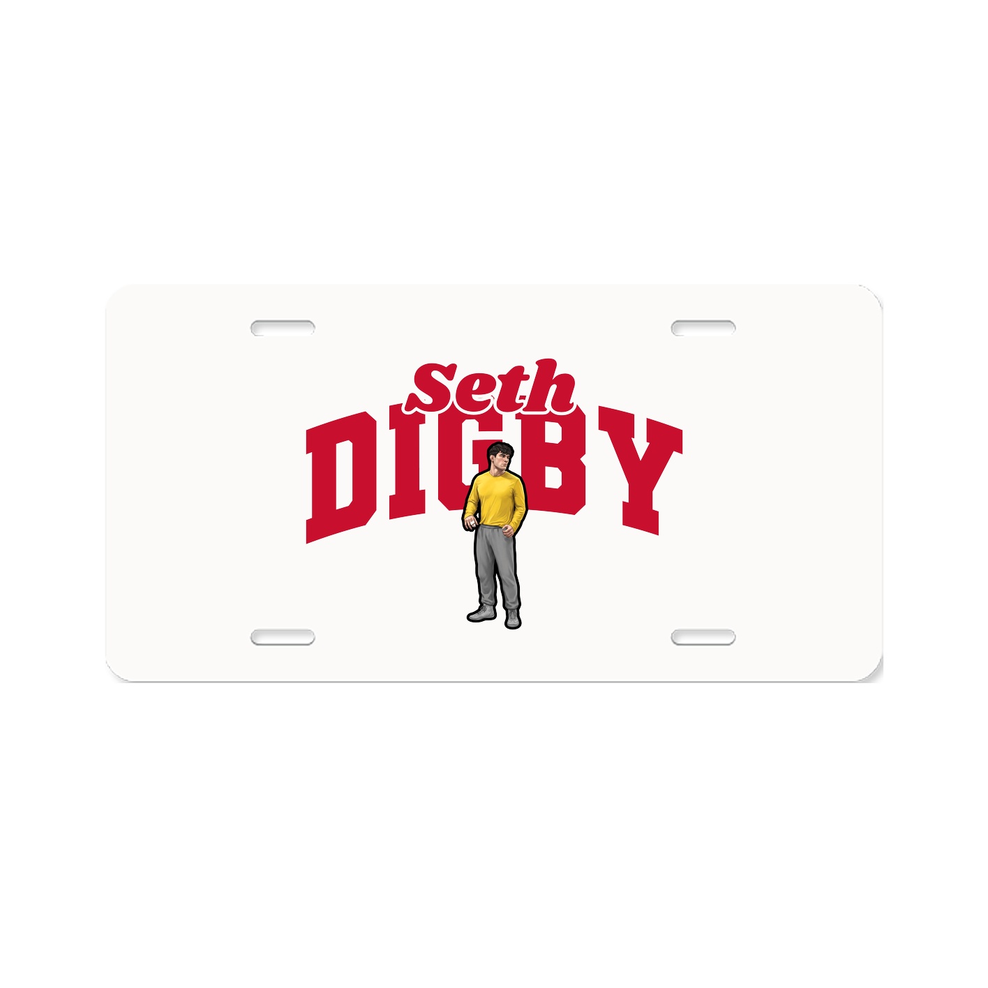 License Plate — Signature Arch in Classic