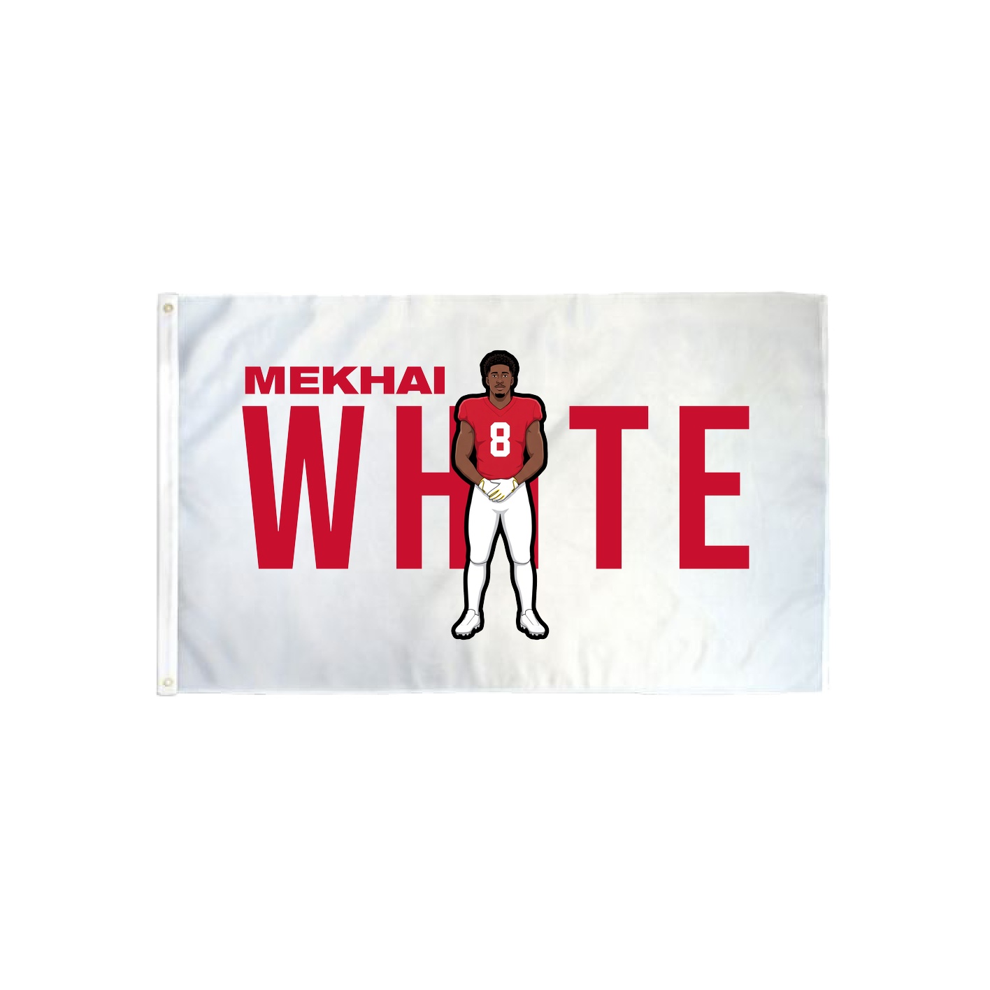 3x5 Flag — Player Name in Classic