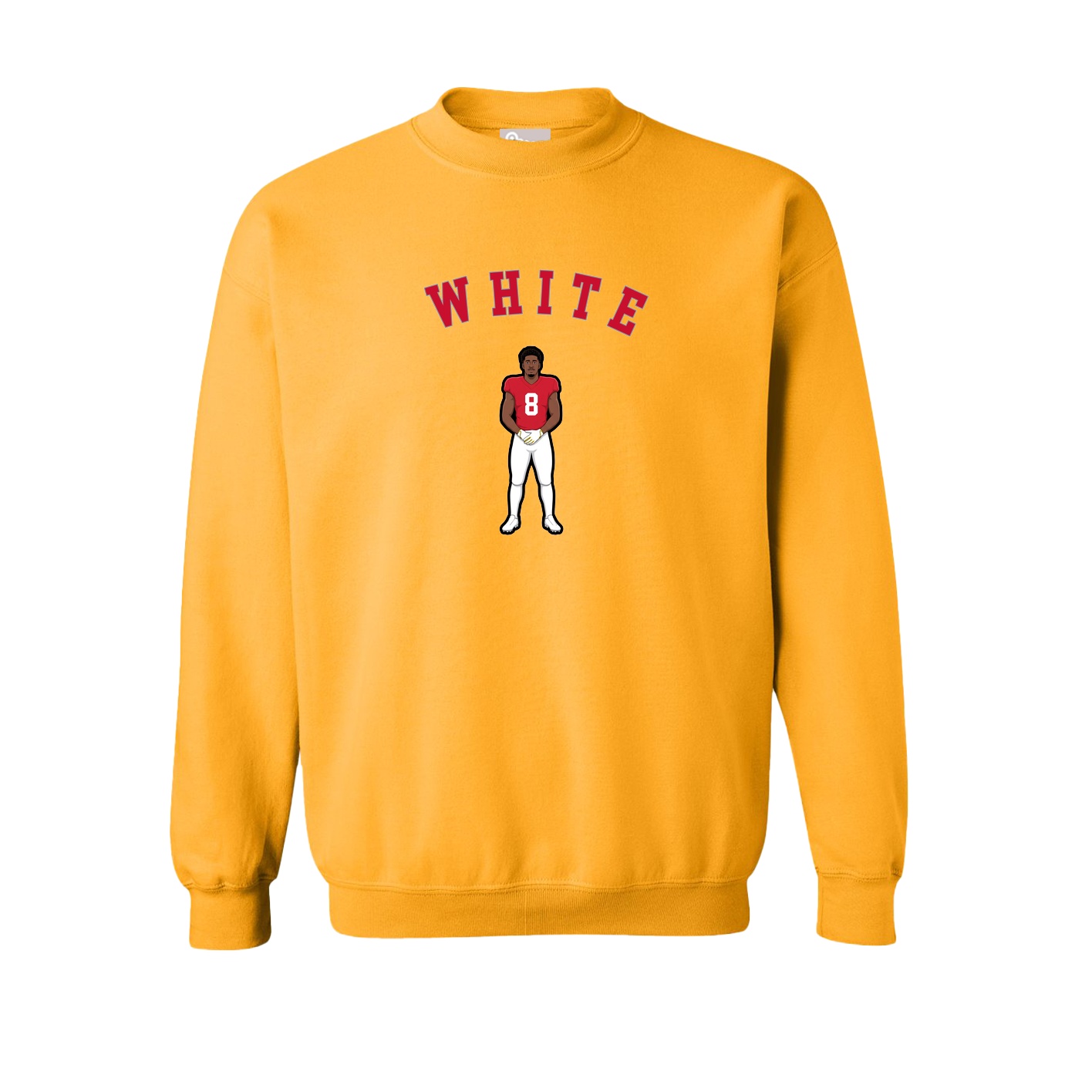 Fleece Crew — Shirsey Arch in Gold