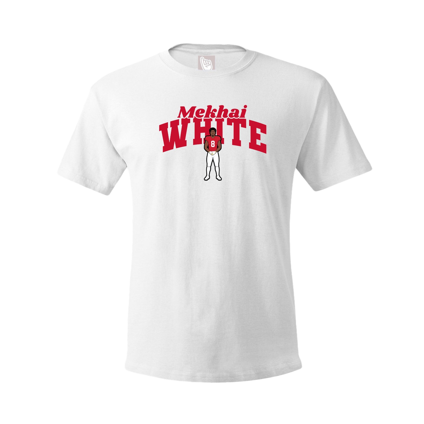 Tee — Signature Arch in White