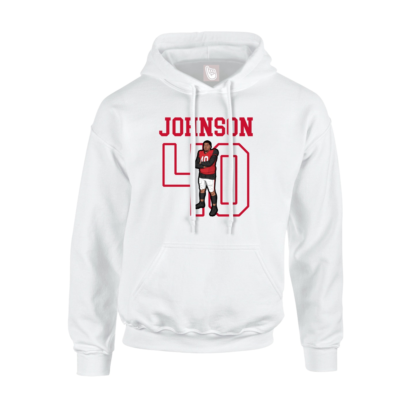 Youth Hoodie — Shirsey in White