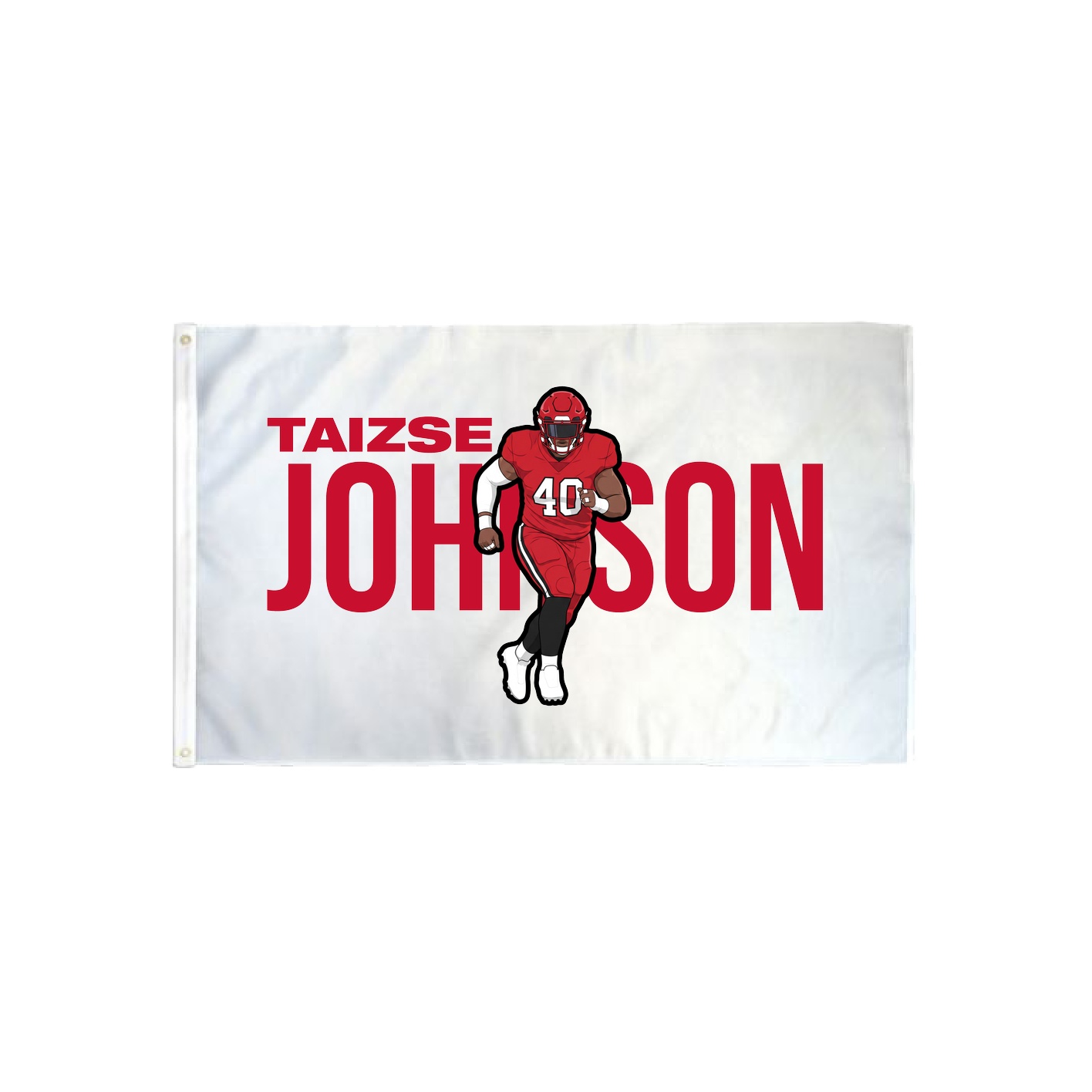3x5 Flag — Player Name in Classic