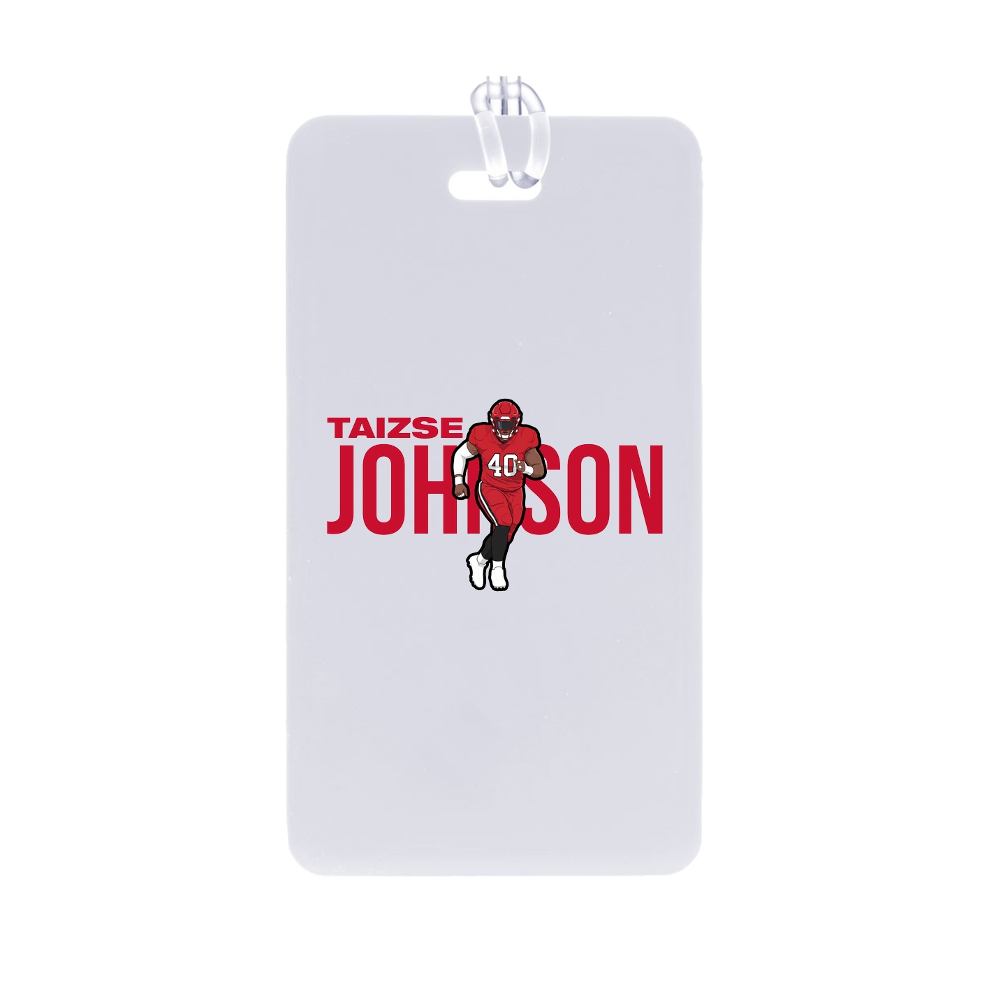 Bag Tag — Player Name in Classic