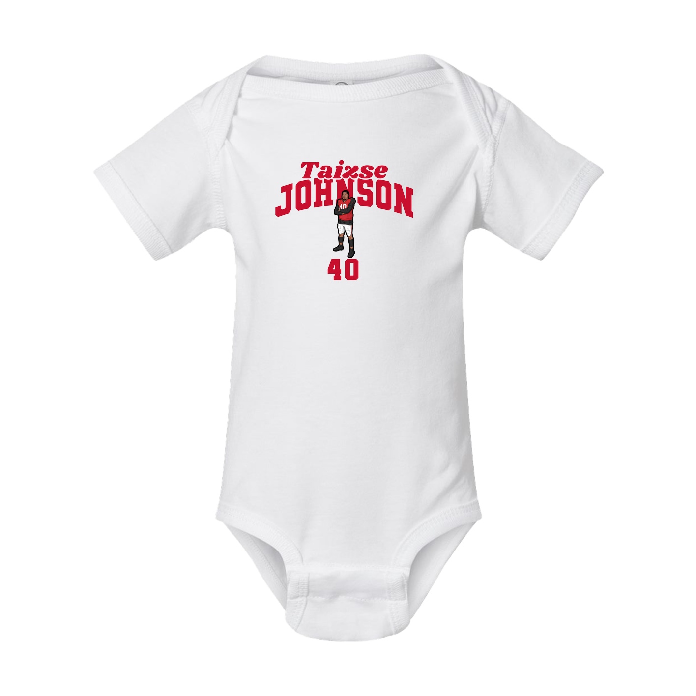 Baby Onesie — Signature Arch in White