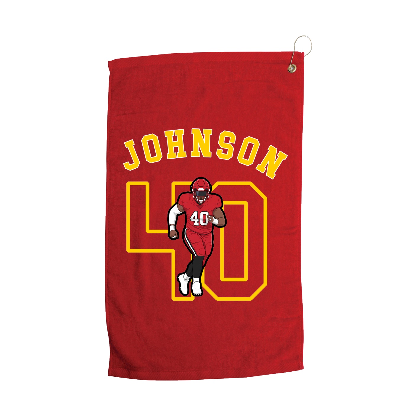 Golf Towel — Shirsey Arch in Red