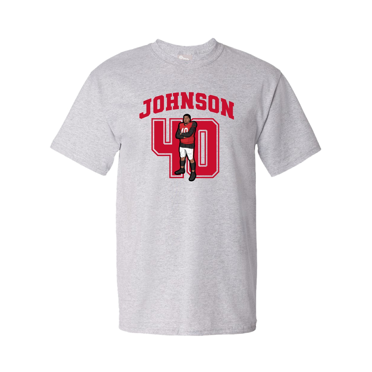 Tee — Number in Grey