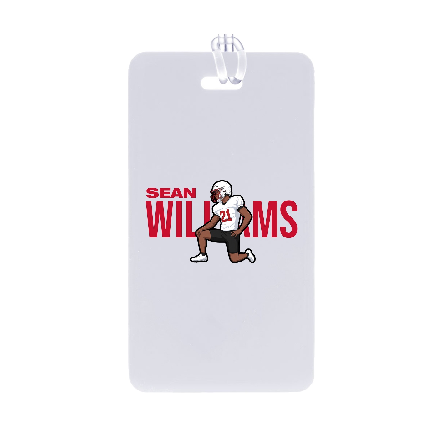 Bag Tag — Player Name in Classic