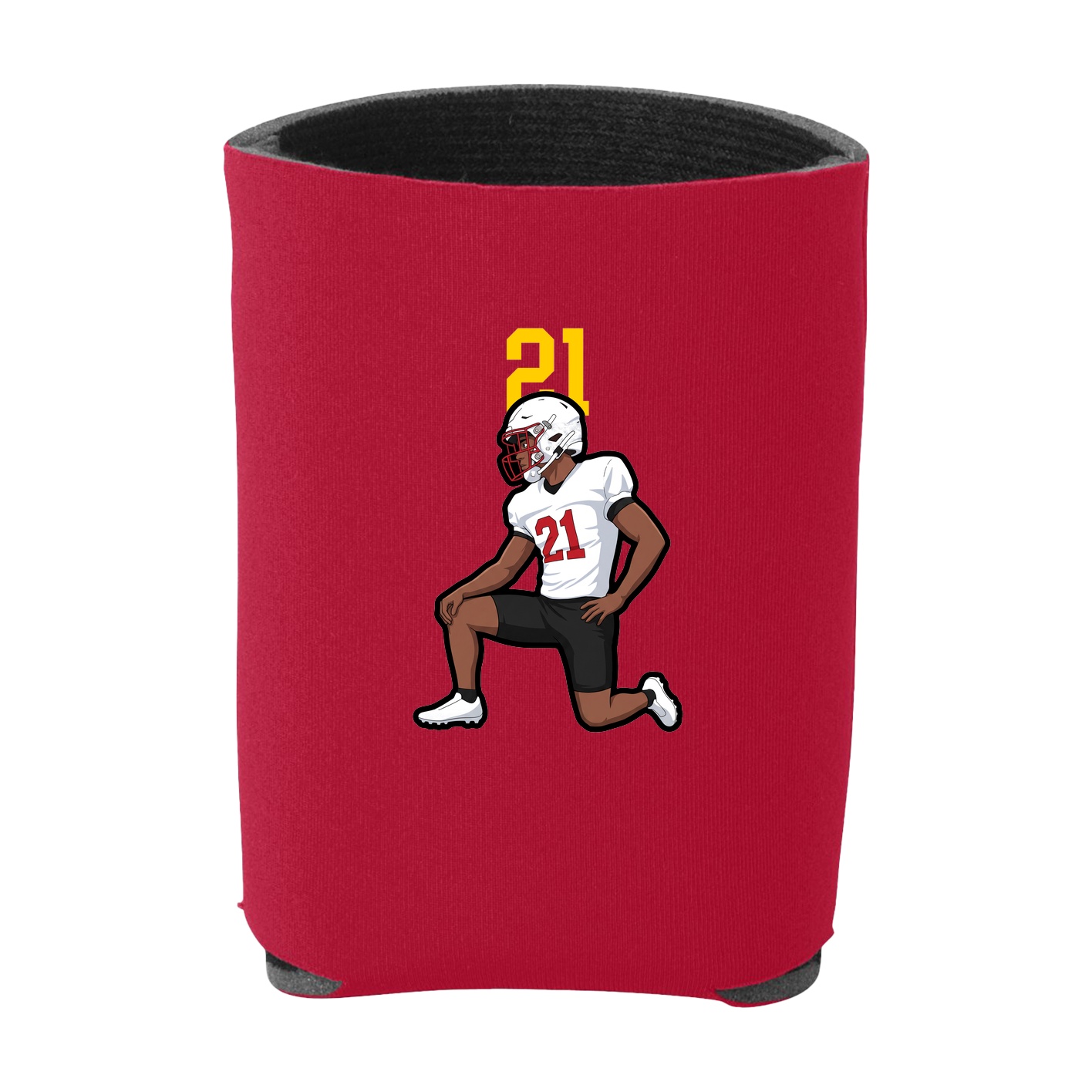 Can Holder — Number Top in Red