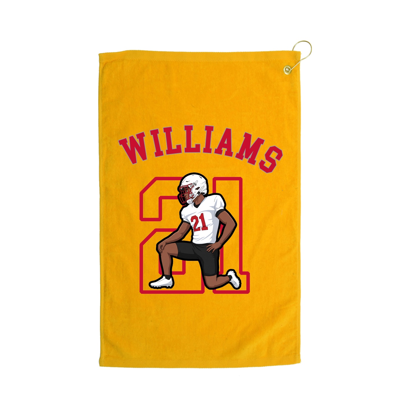 Golf Towel — Shirsey Arch in Gold