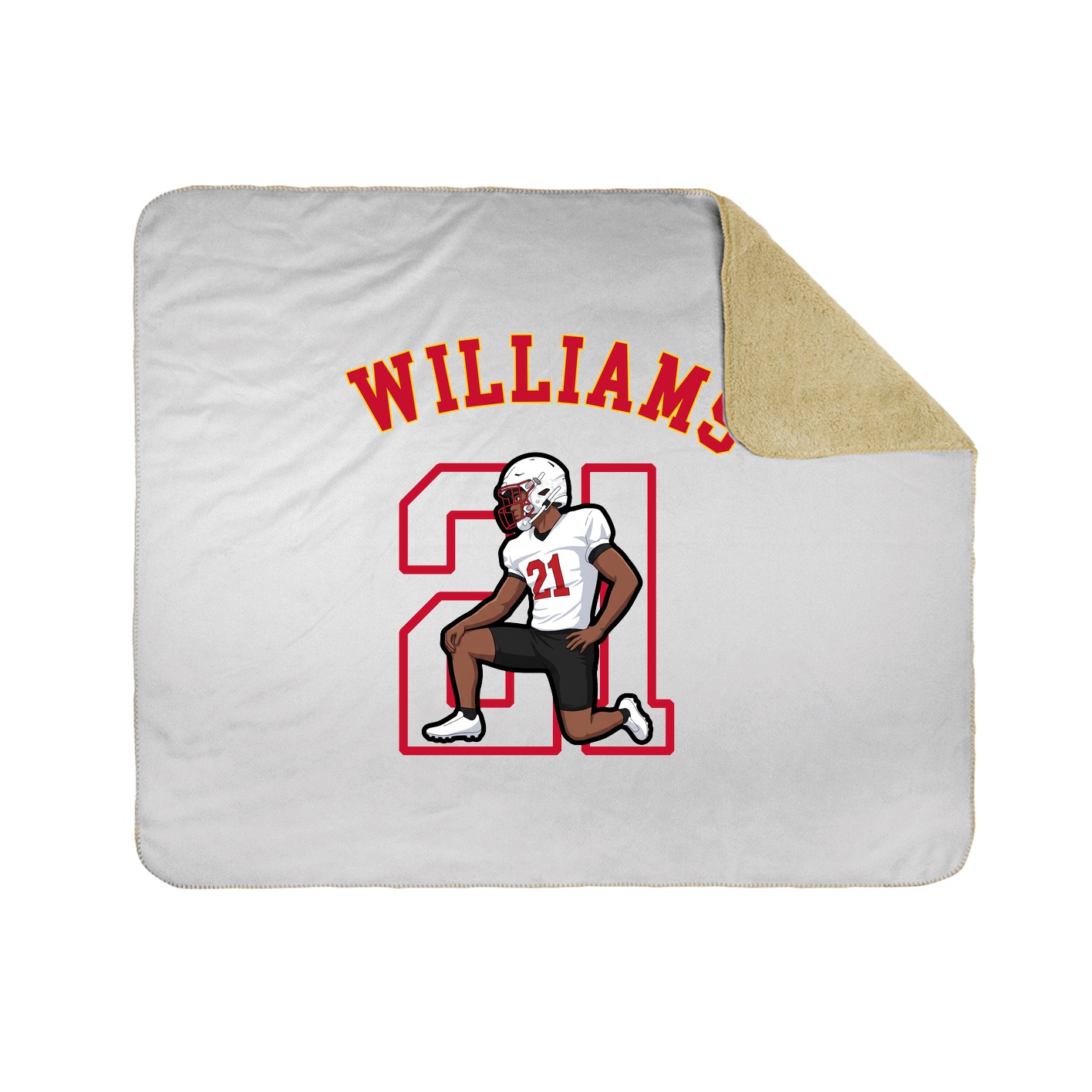 Throw Blanket — Shirsey Arch in White