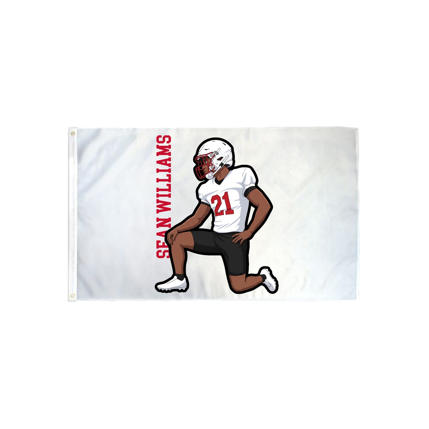 3x5 Flag — Name Vertical in Classic