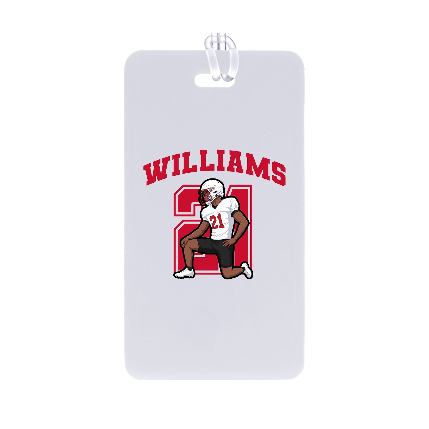 Bag Tag — Number in Classic