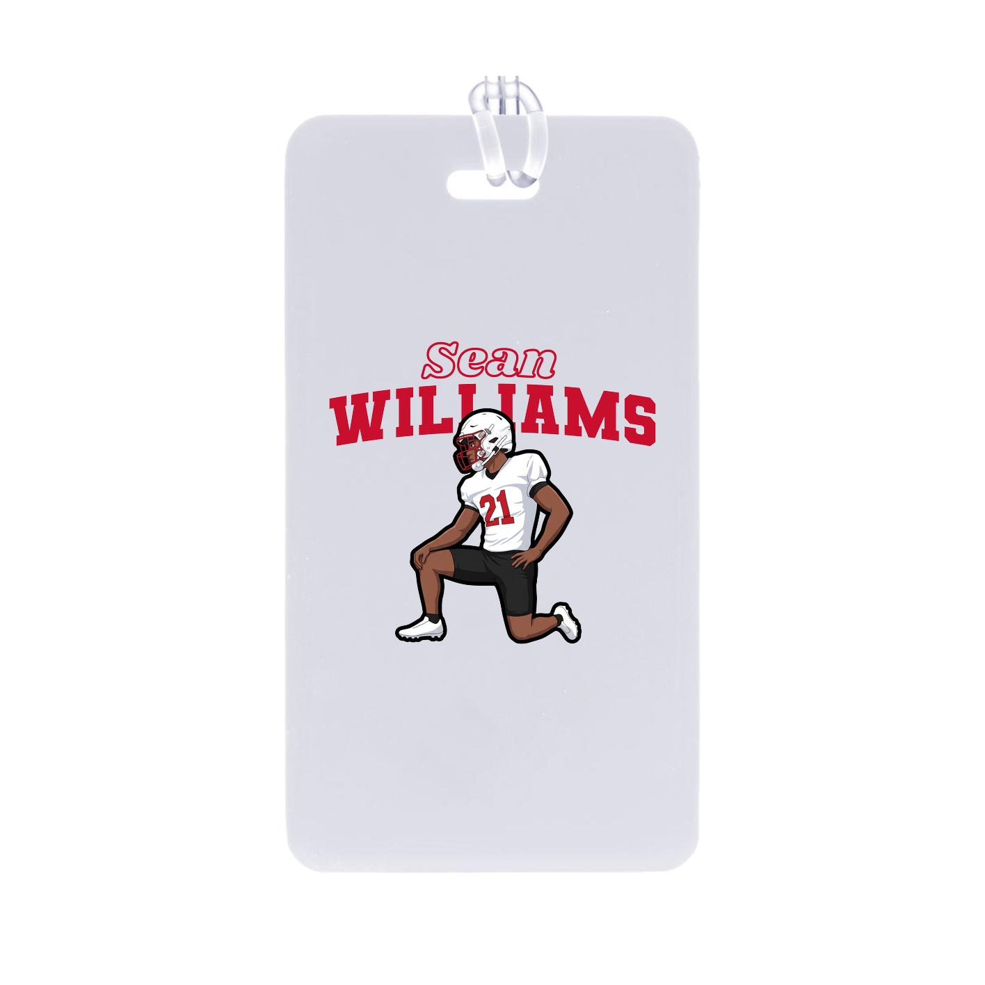 Bag Tag — Name Arch in Classic