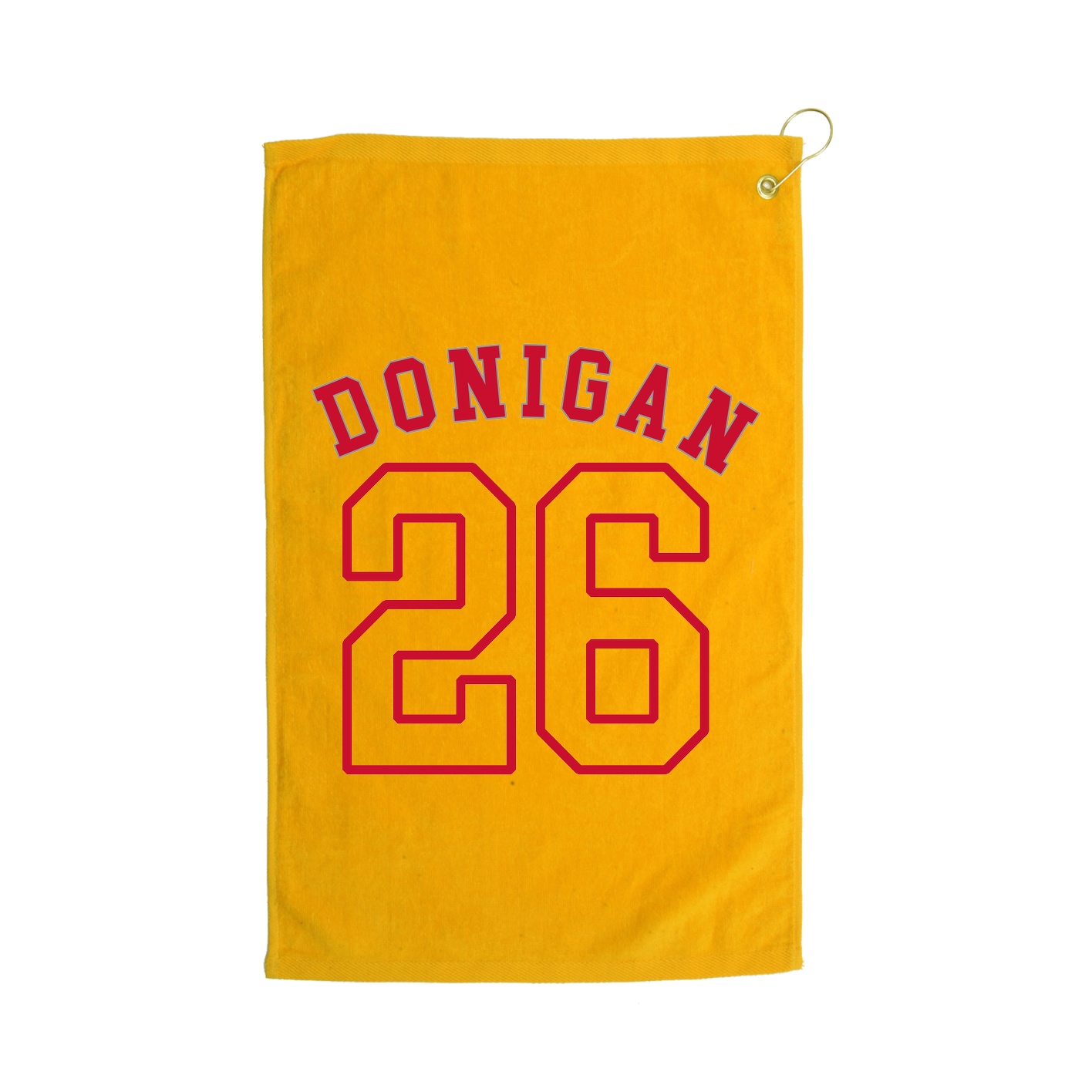 Golf Towel — Shirsey Arch in Gold