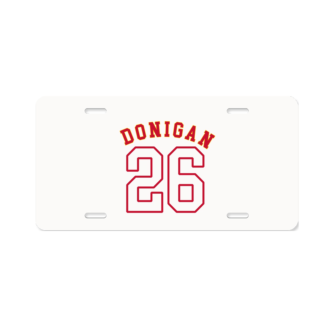 License Plate — Shirsey Arch in Classic