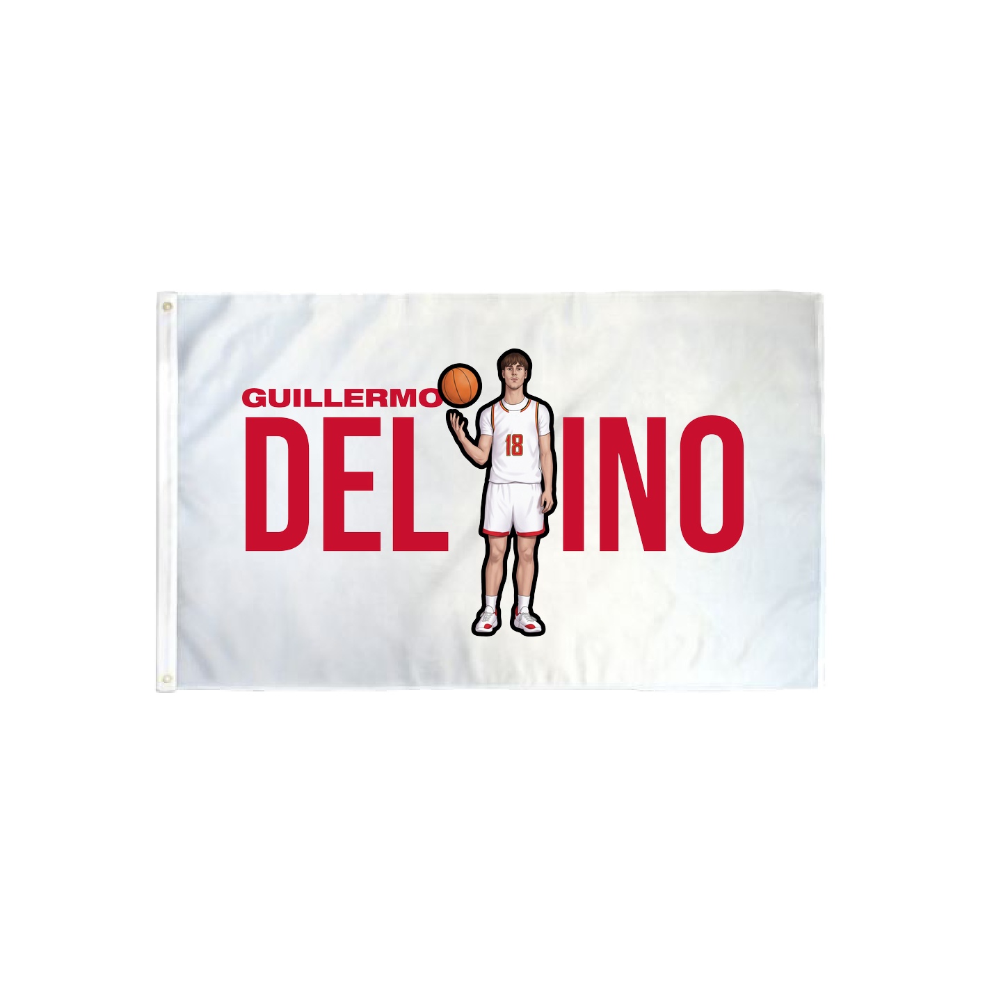 3x5 Flag — Player Name in Classic