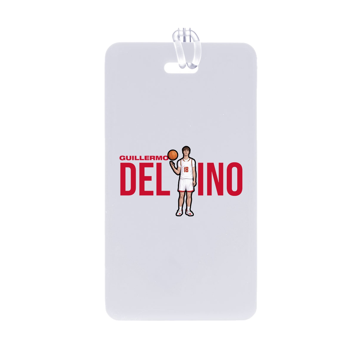 Bag Tag — Player Name in Classic