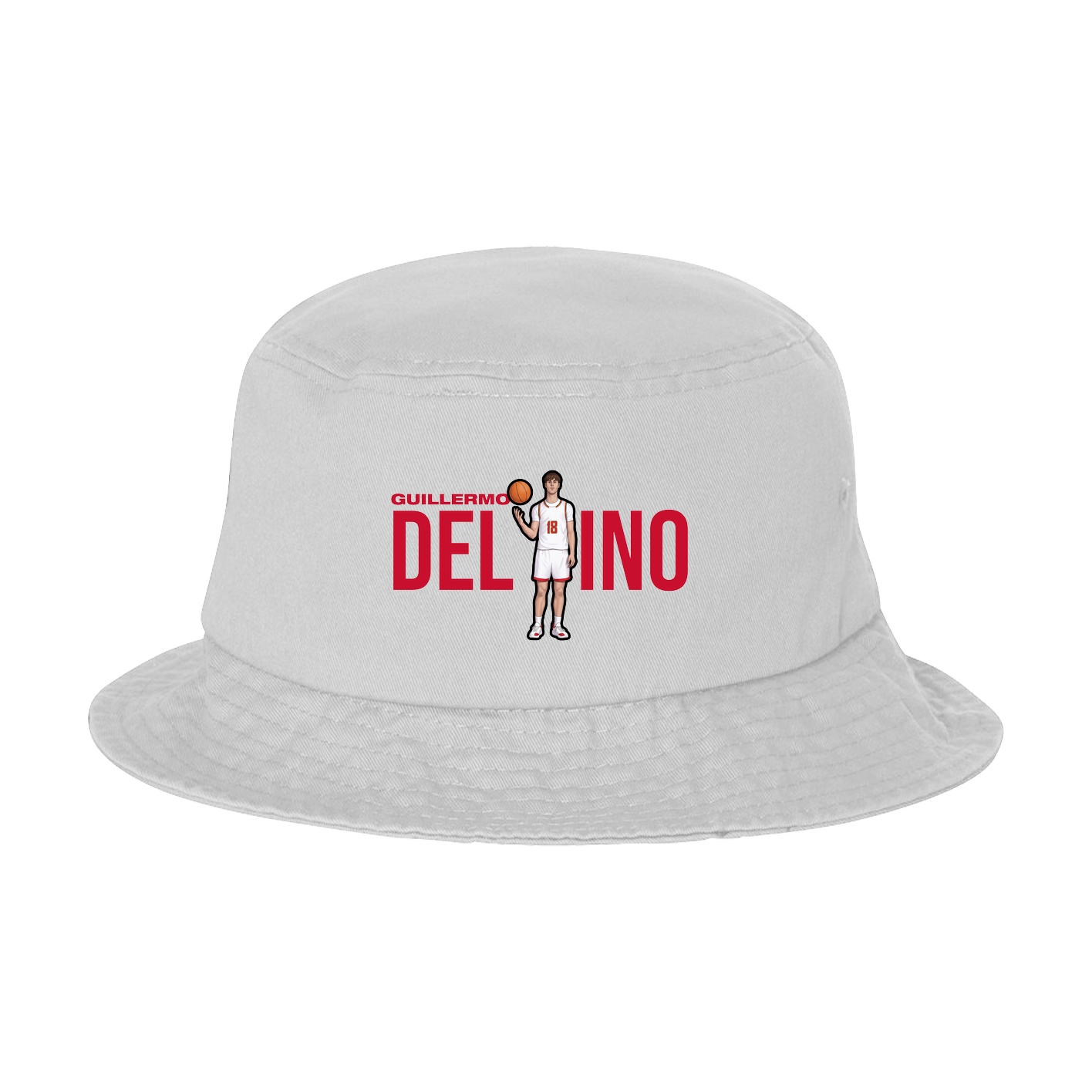 Bucket Cap — Player Name in White