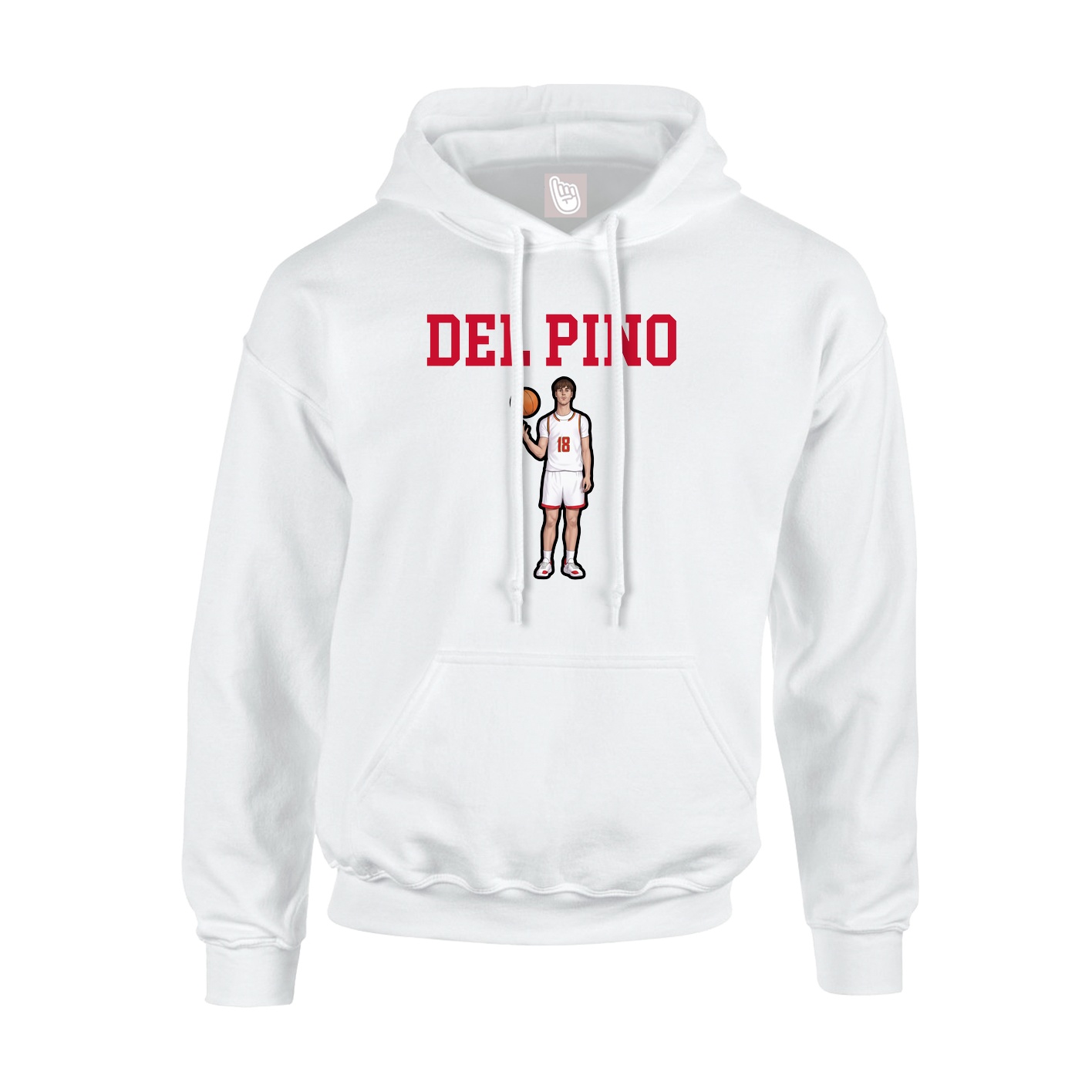 Youth Hoodie — Shirsey in White