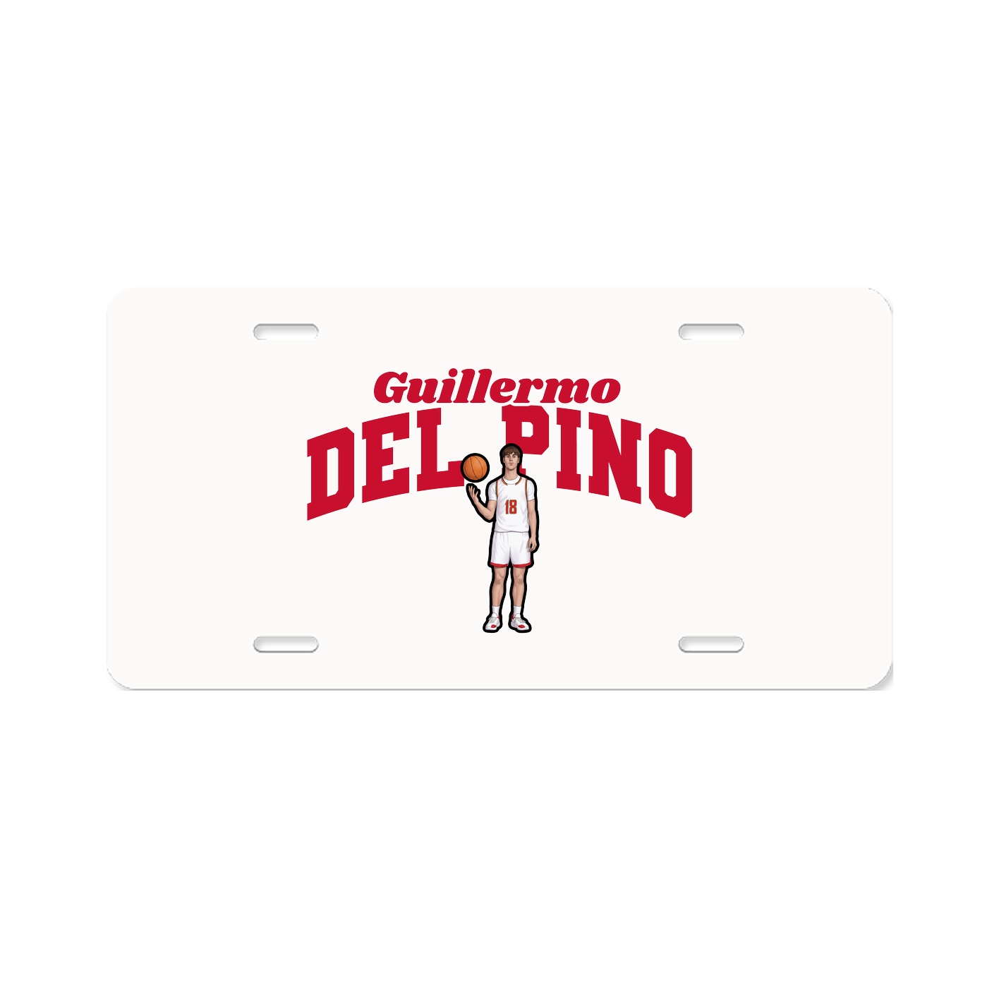 License Plate — Signature Arch in Classic