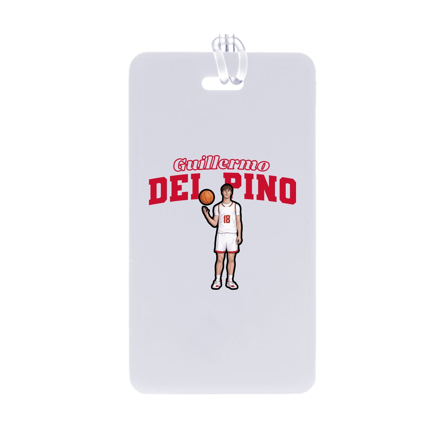 Bag Tag — Name Arch in Classic
