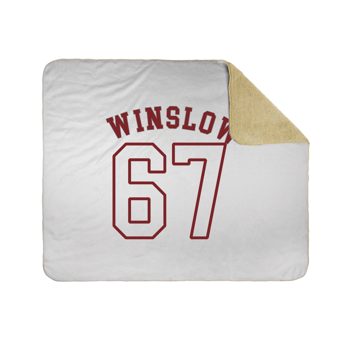 Throw Blanket — Shirsey Arch in White