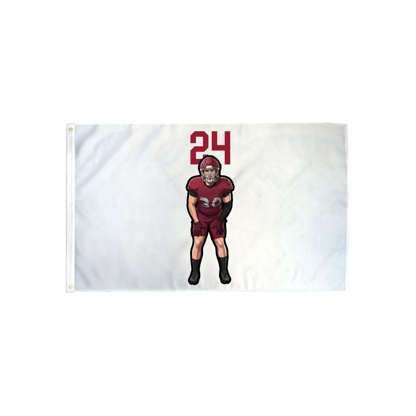 3x5 Flag — Number Top in Classic