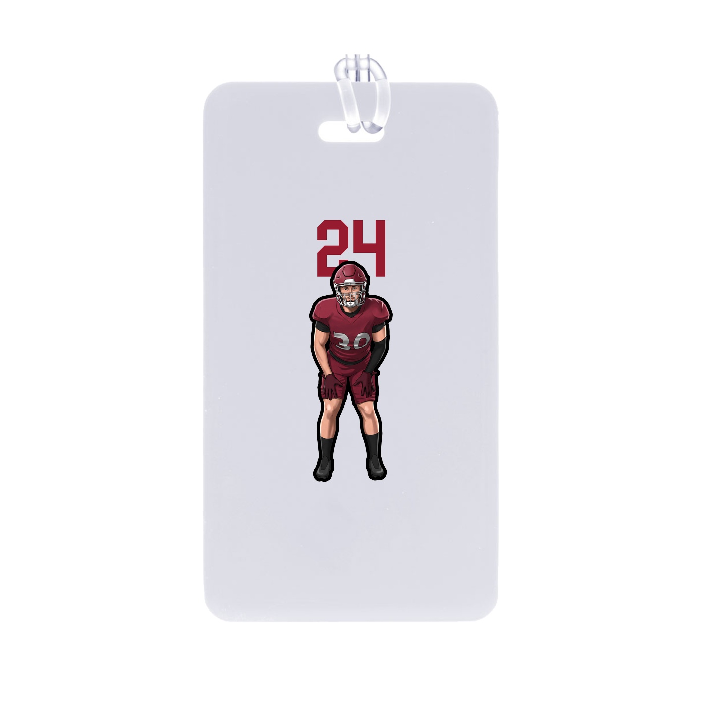 Bag Tag — Number Top in Classic