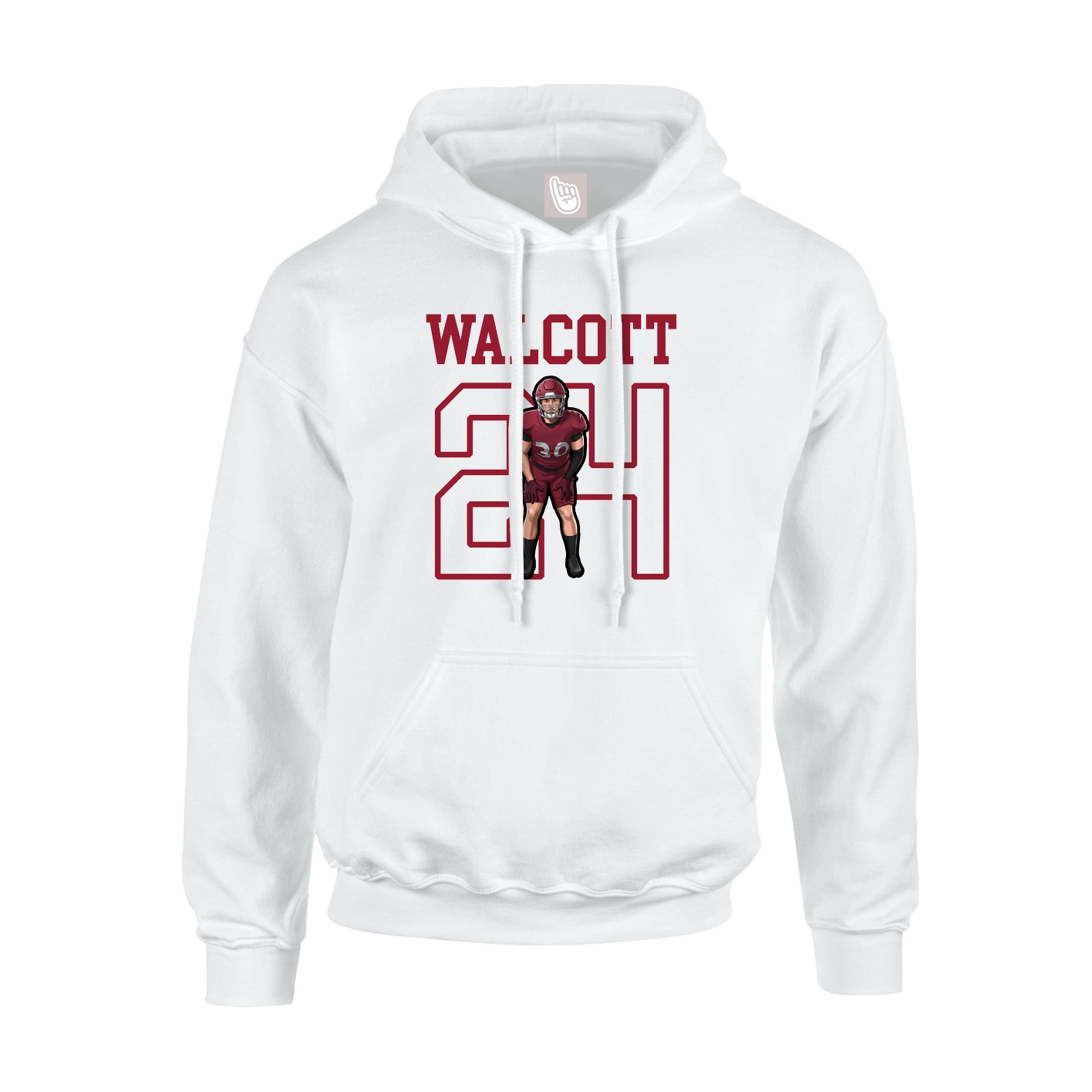 Youth Hoodie — Shirsey in White