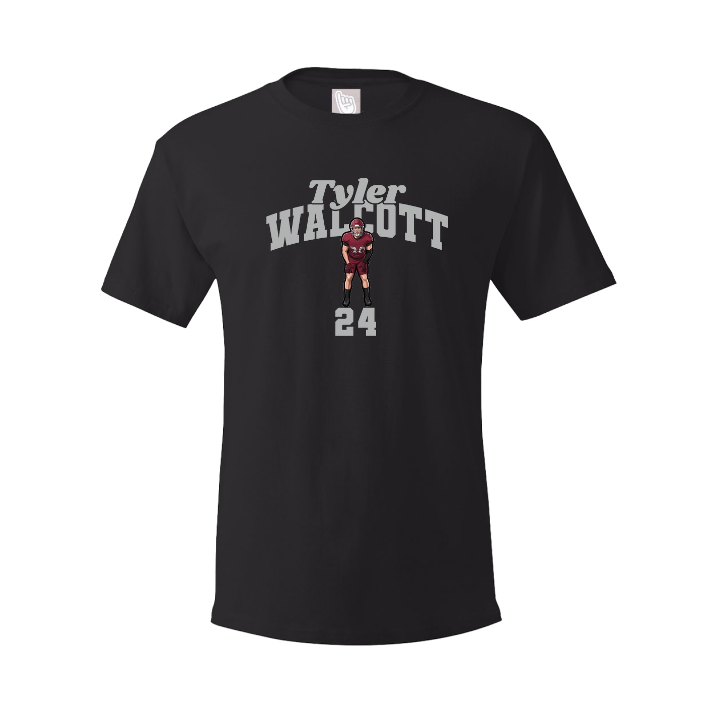Tee — Signature Arch in Black