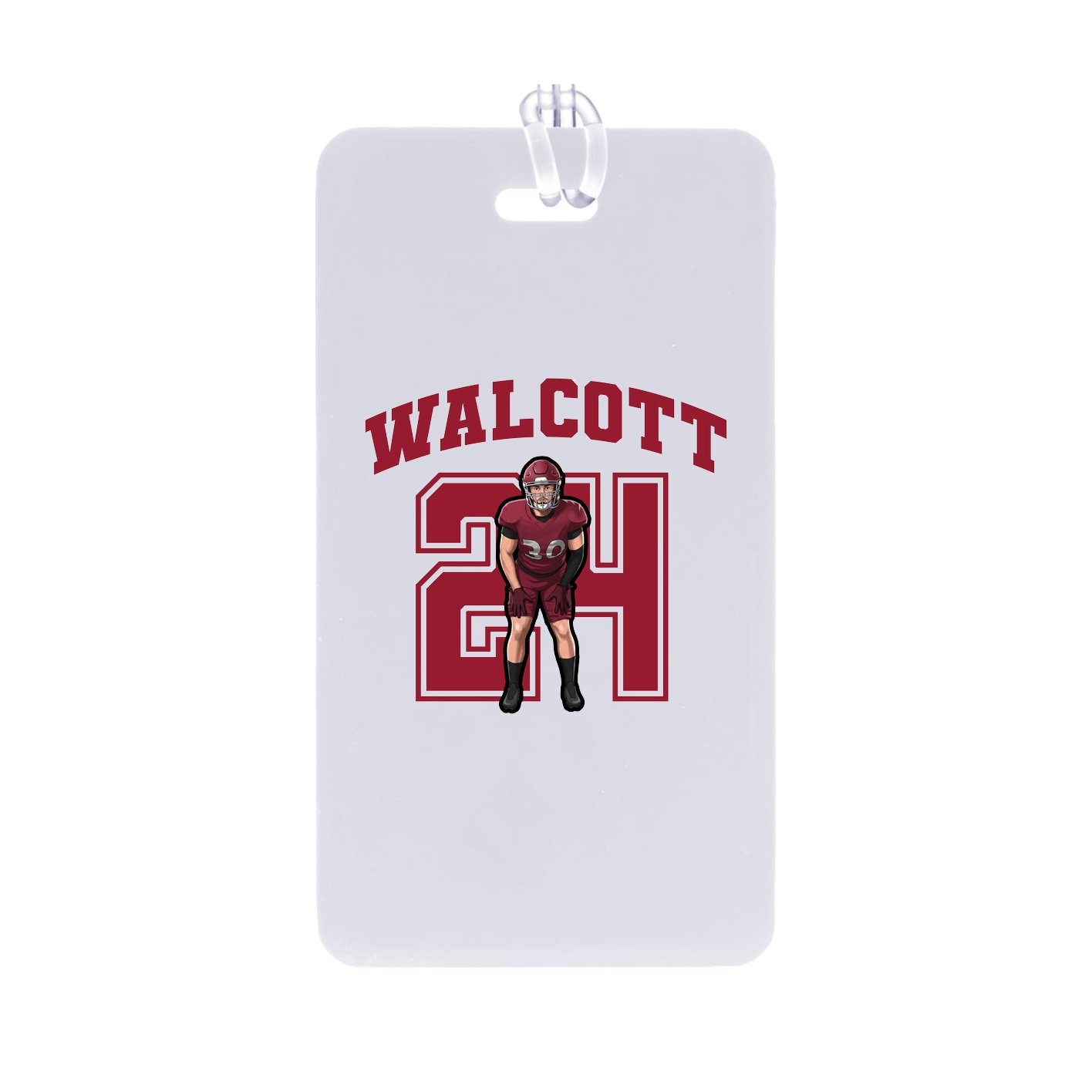 Bag Tag — Number in Classic