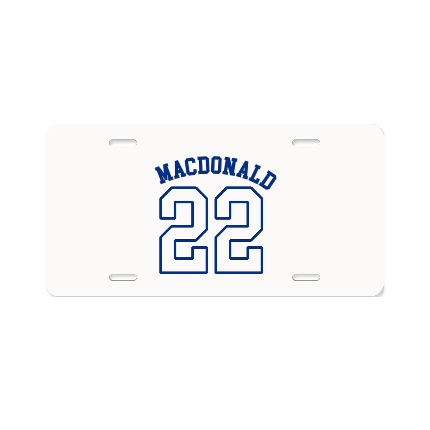 License Plate — Shirsey Arch in Classic