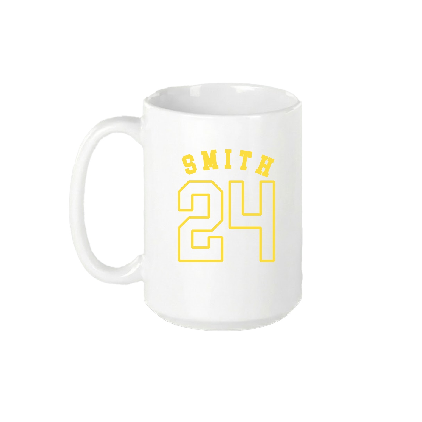 15oz Coffee Mug — Shirsey Arch in White