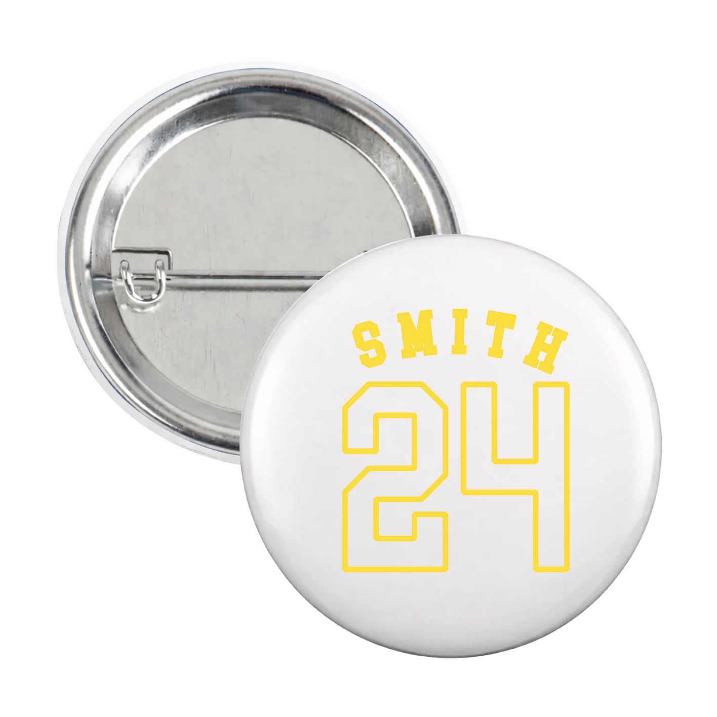 Game Day Button — Shirsey Arch in White