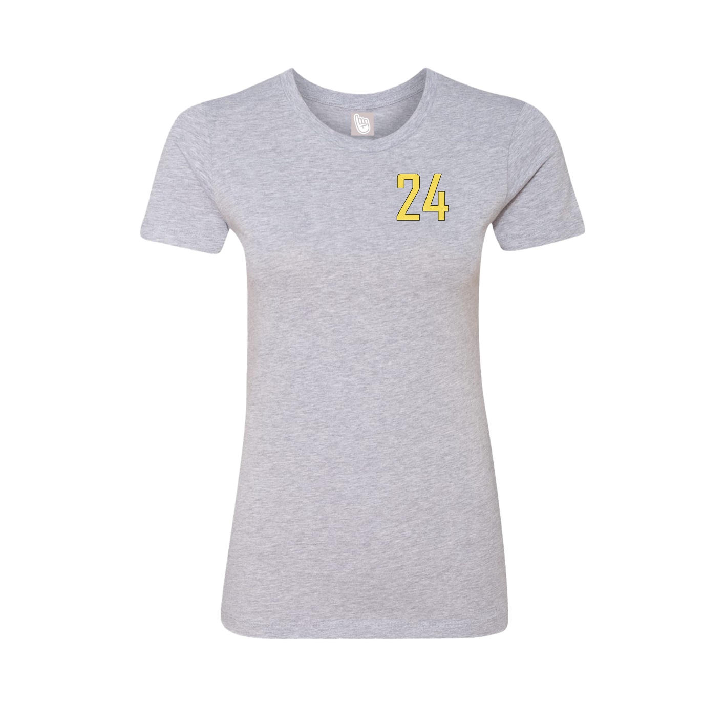 Womens Tee — Front Shirsy in Grey