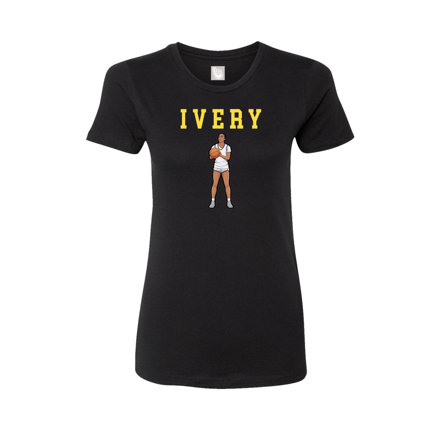 Fitted Women's Tee — Shirsey in Black