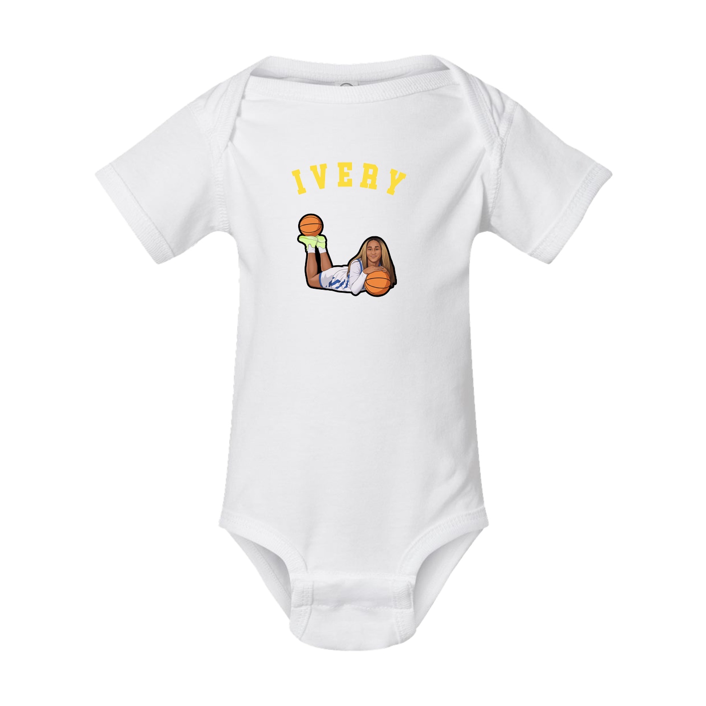 Baby Onesie — Shirsey Arch in White